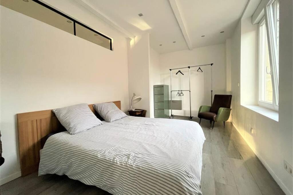 Superbe Loft 100M2 Proche Cathedrale Avec Parking Apartment Реймс Екстериор снимка