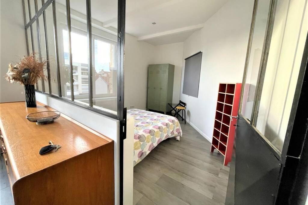 Superbe Loft 100M2 Proche Cathedrale Avec Parking Apartment Реймс Екстериор снимка