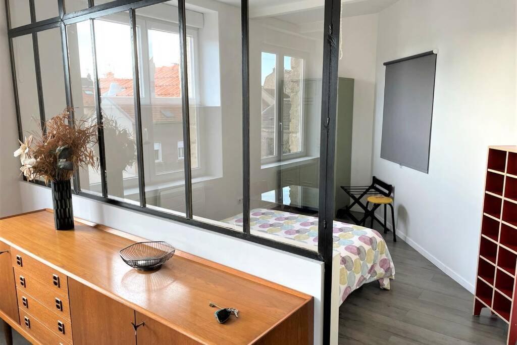 Superbe Loft 100M2 Proche Cathedrale Avec Parking Apartment Реймс Екстериор снимка